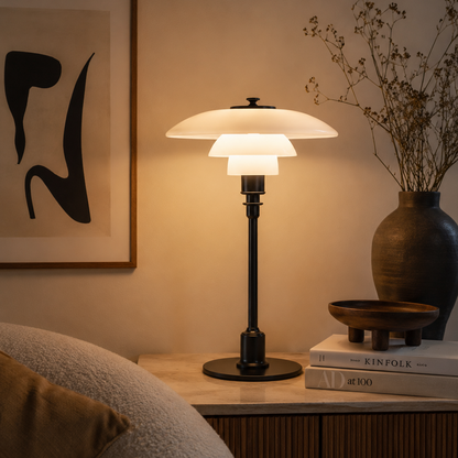 Duńska lampa stołowa designerska