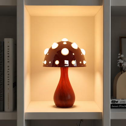 Designerska Lampa Stołowa Grzyb